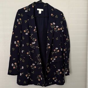 H&M Floral Patterned Women's Blazer